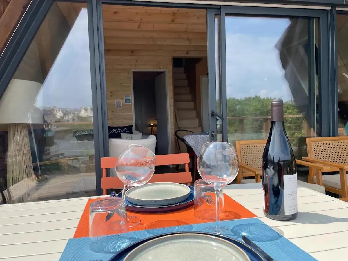 Chalet Le Tipi Bleu Tiny House Neuve Avec Terrasse Et Jardin Villa Camaret-sur-Mer