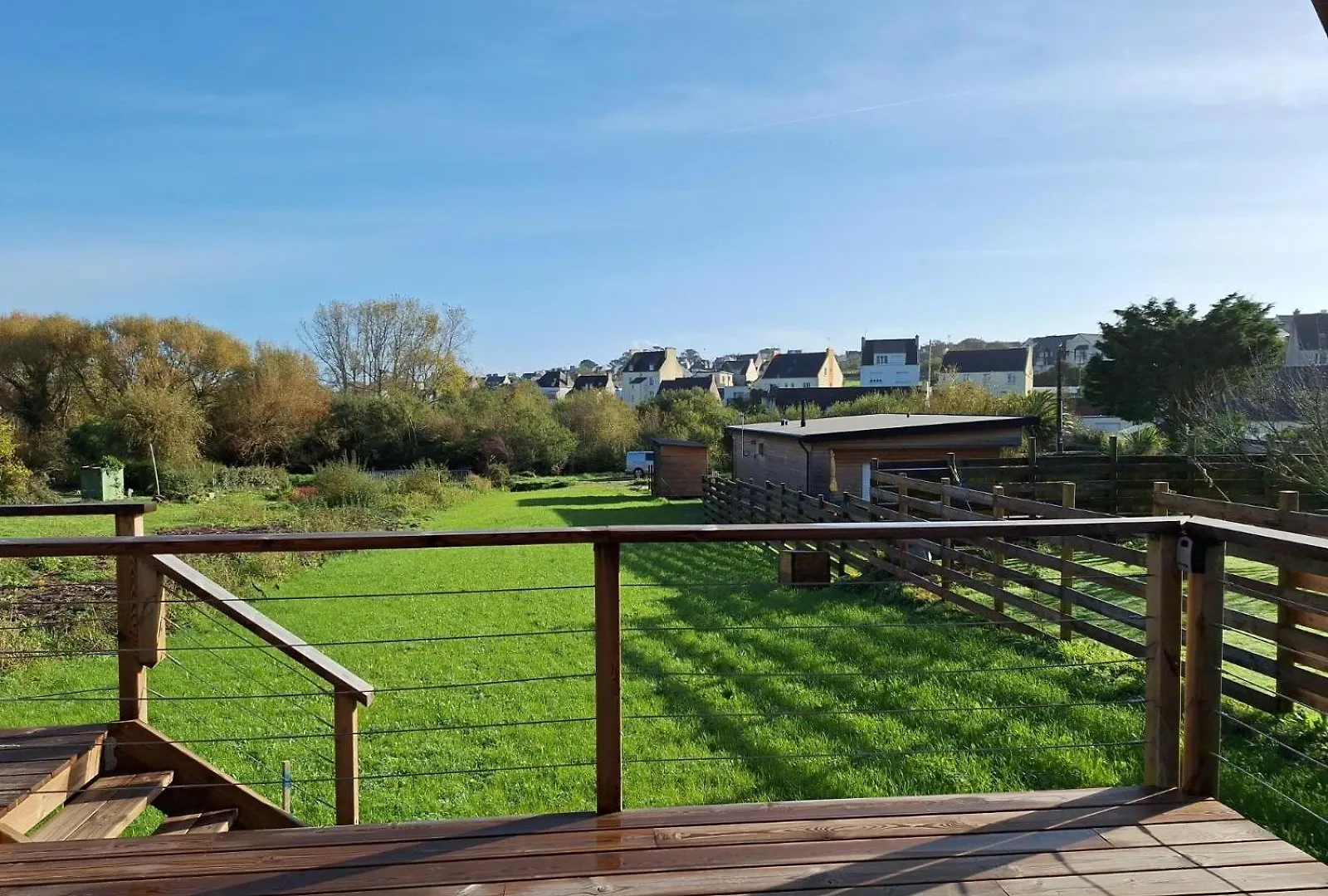 Le Tipi Bleu Tiny House Neuve Avec Terrasse Et Jardin Villa Camaret-sur-Mer Chalet
